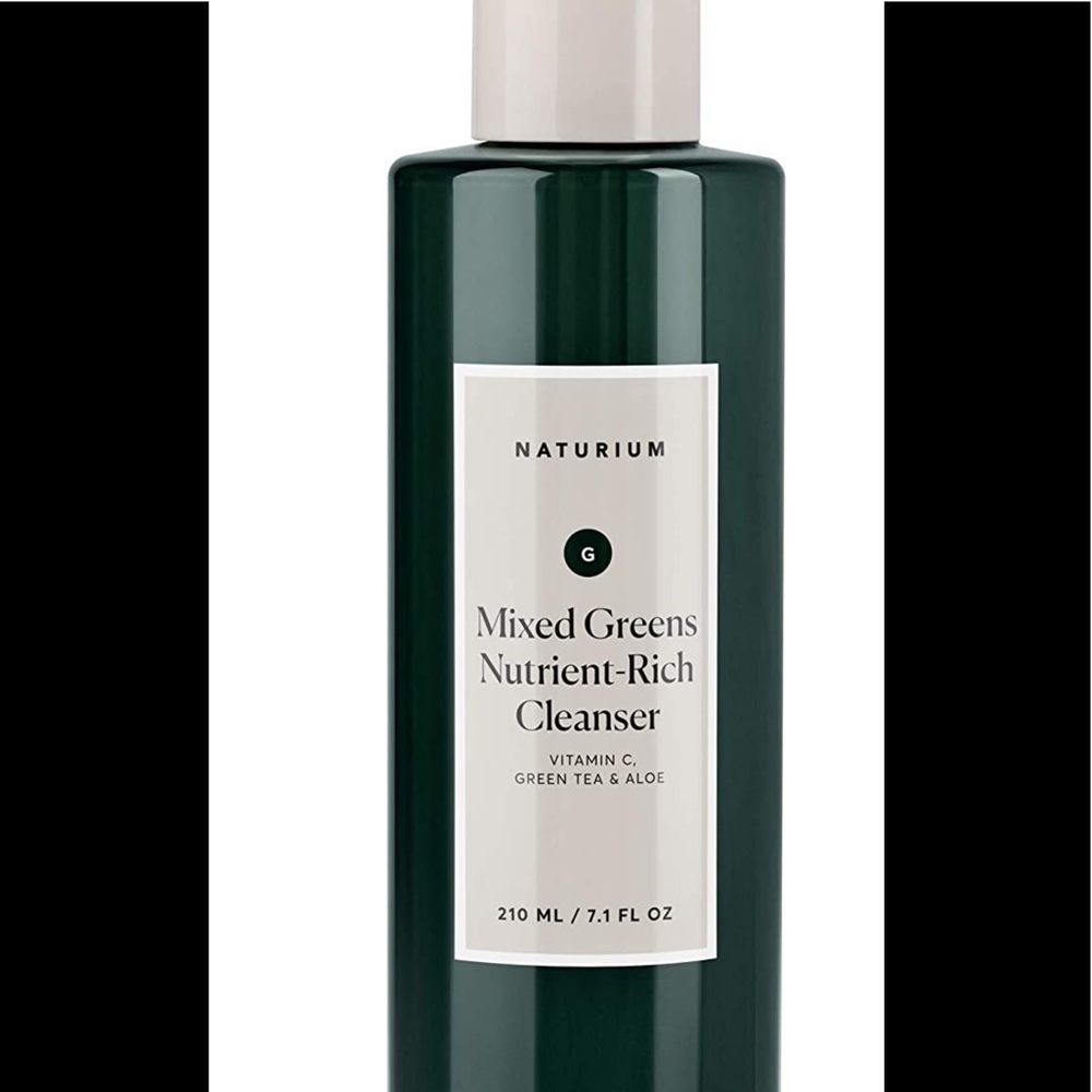 Naturium Mixed Greens Nutrient-Rich Facial Cleanser 7.1oz/210mL NEW
